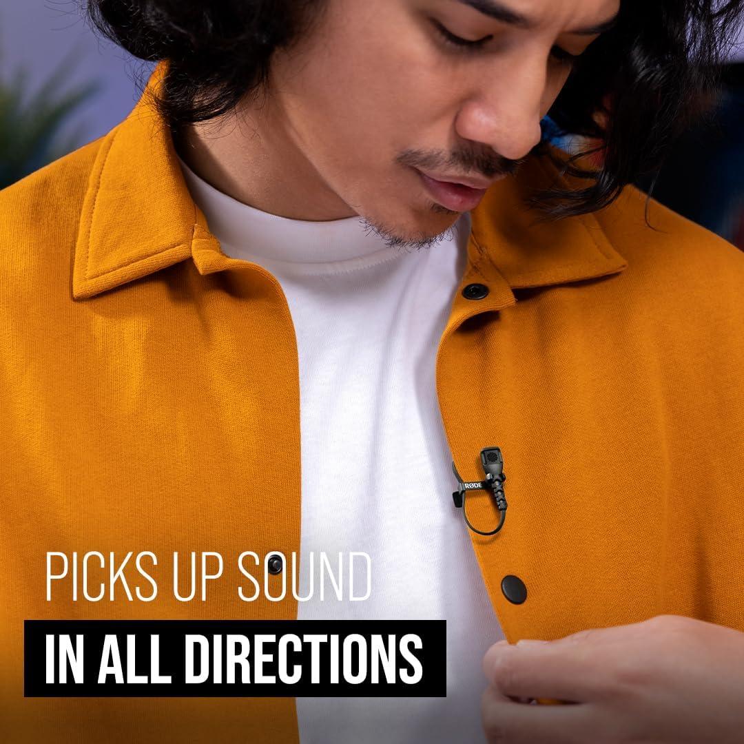 Micrófono Lavalier II RØDE Premium para Grabación de Voz