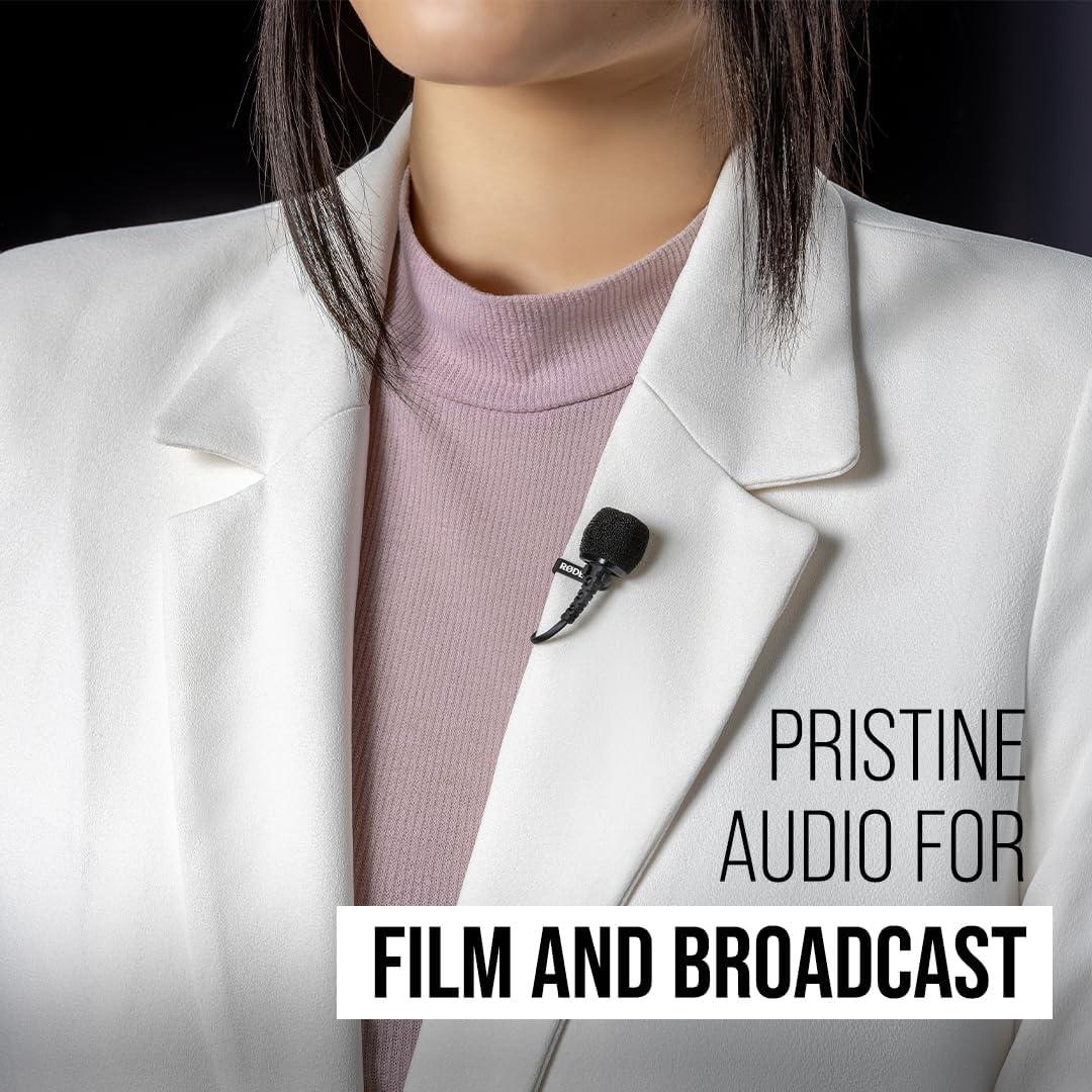 Micrófono Lavalier II RØDE Premium para Grabación de Voz