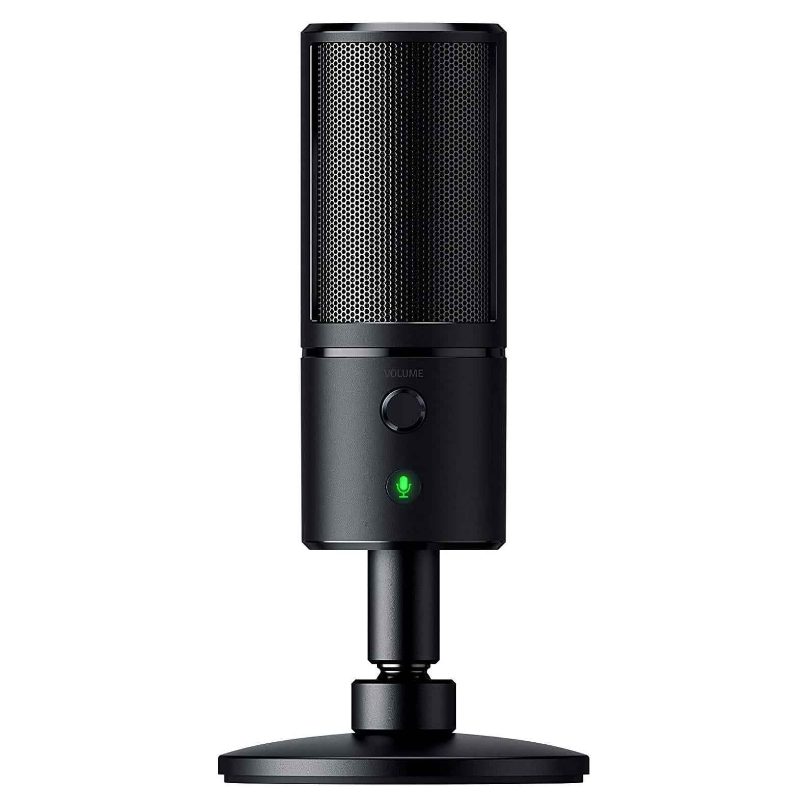 Micrófono de Streaming Razer Seiren Emote Negro Clásico