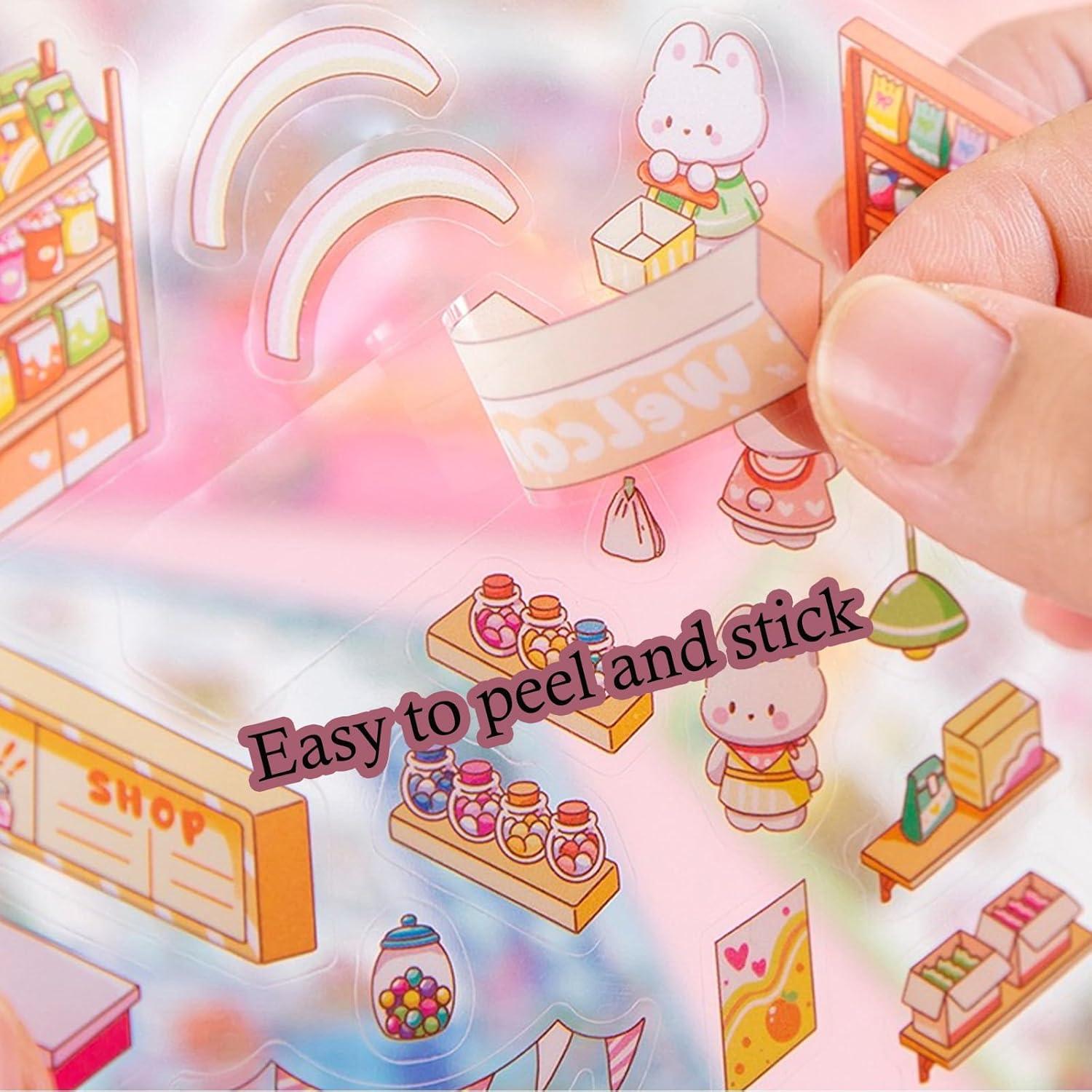 Juego de Pegatinas 3D DIY Gamito - Serie Belleza, 5 Temas