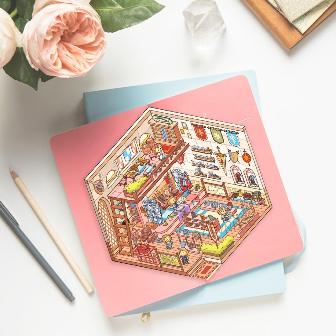 Pegatinas 3D OrgSvnHse para Decoración de Habitaciones - 4 Conjuntos