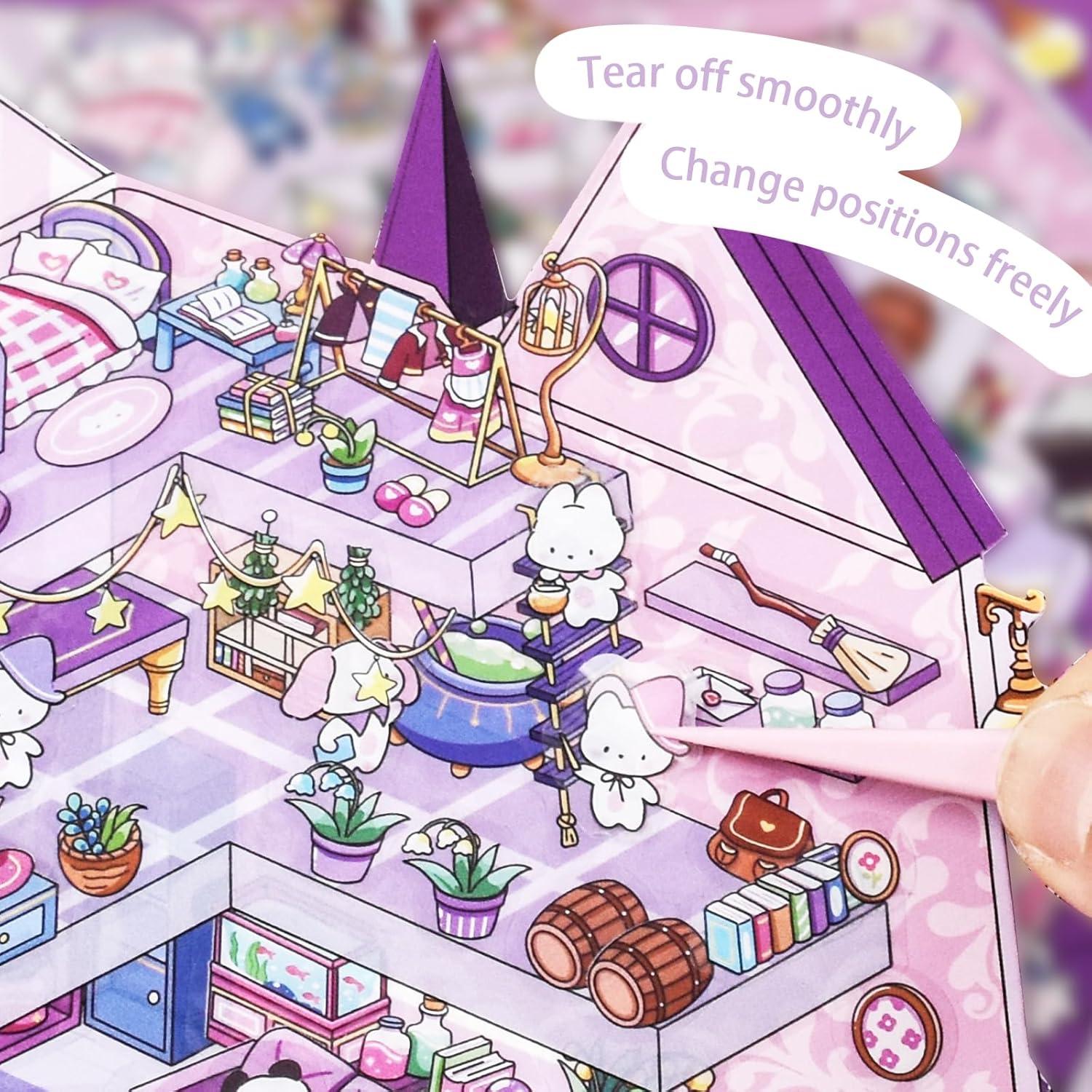 Kit de Pegatinas 3D DAPUTOU para Niños y Adultos - 10 Sets