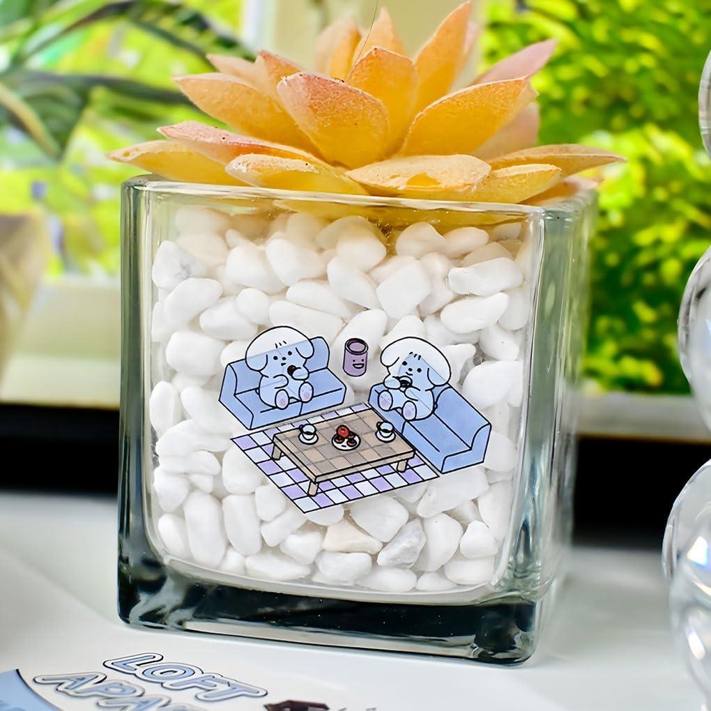 Pegatinas 3D OYEONE de Caricatura - Juego de 16 Piezas