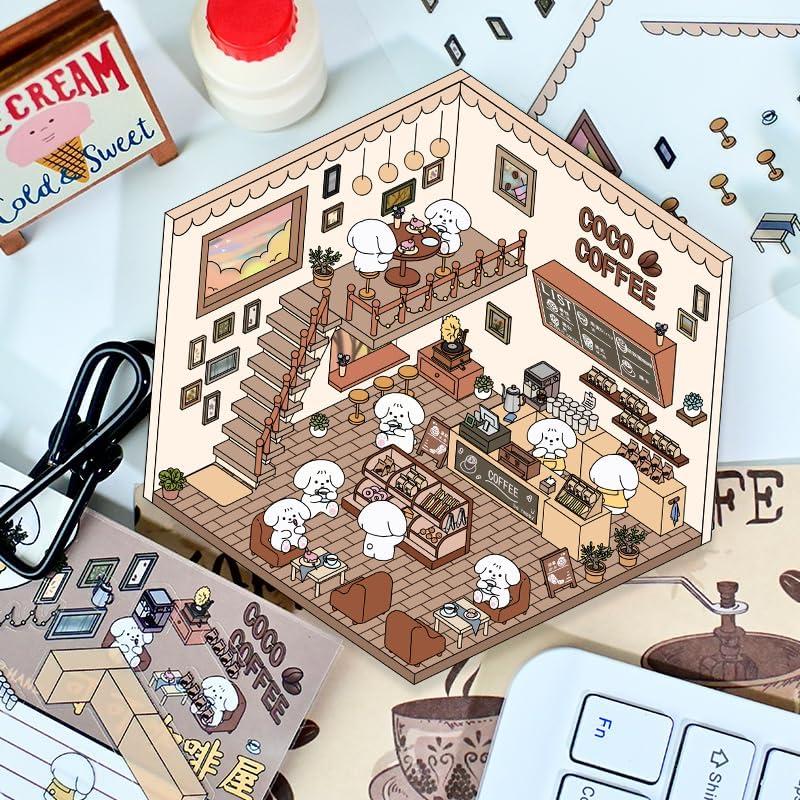 Pegatinas Isométricas 3D BRINTRUNG - 4 Juegos Creativos