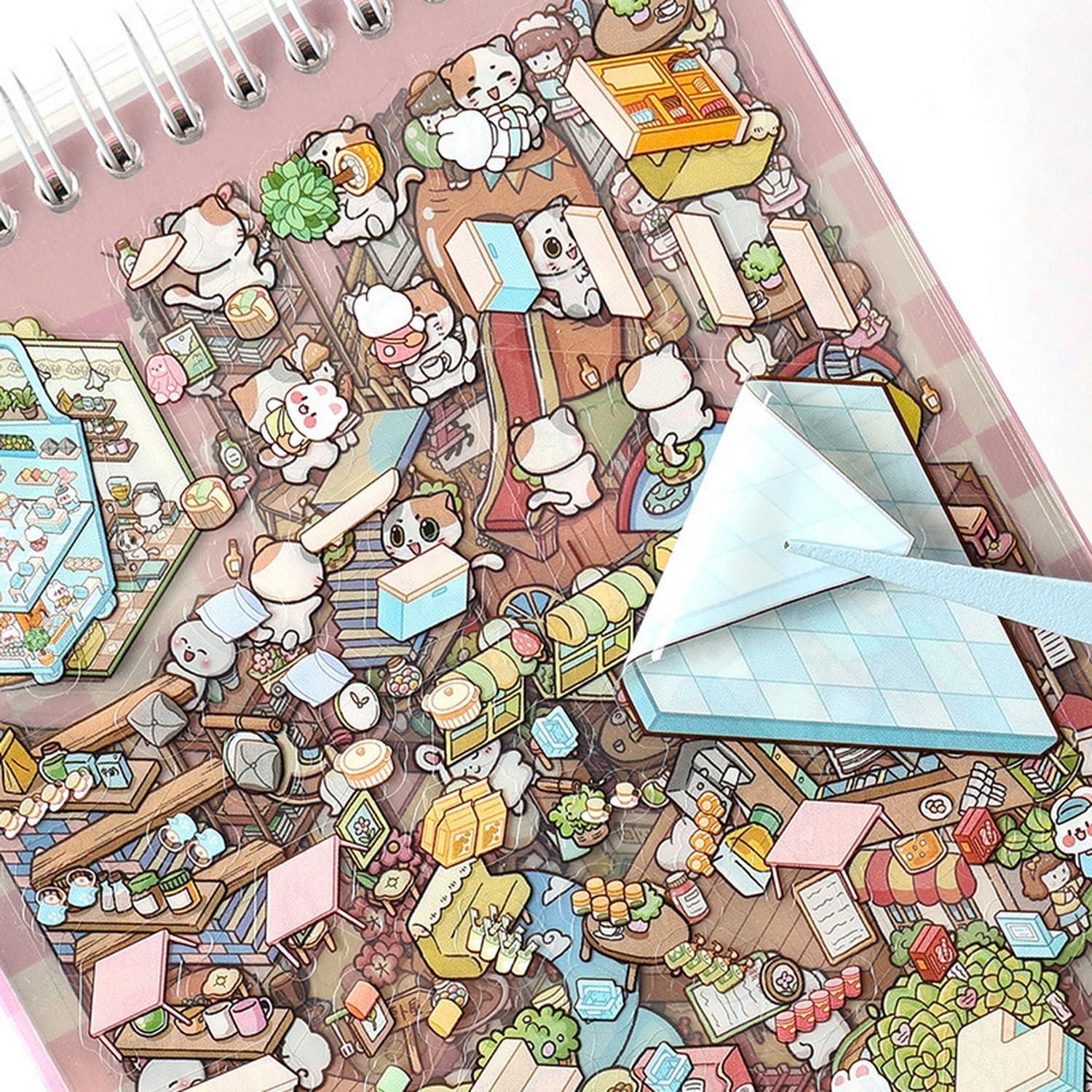 Stickers 3D WUUPCKY para Crear Escenas de Animales - 20 Piezas