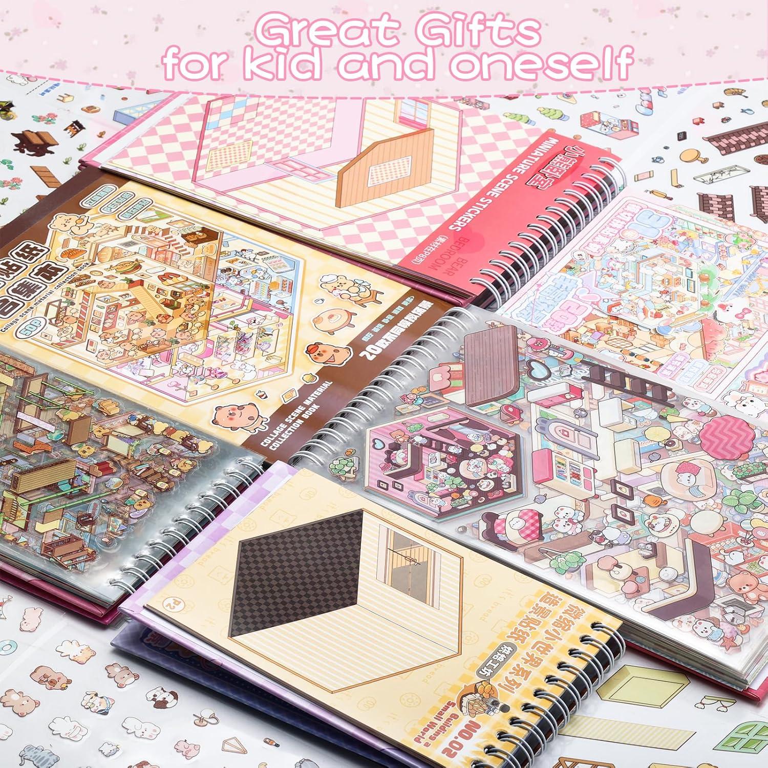 Conjunto de Stickers 3D Lestp 20 Piezas para Alivio del Estrés