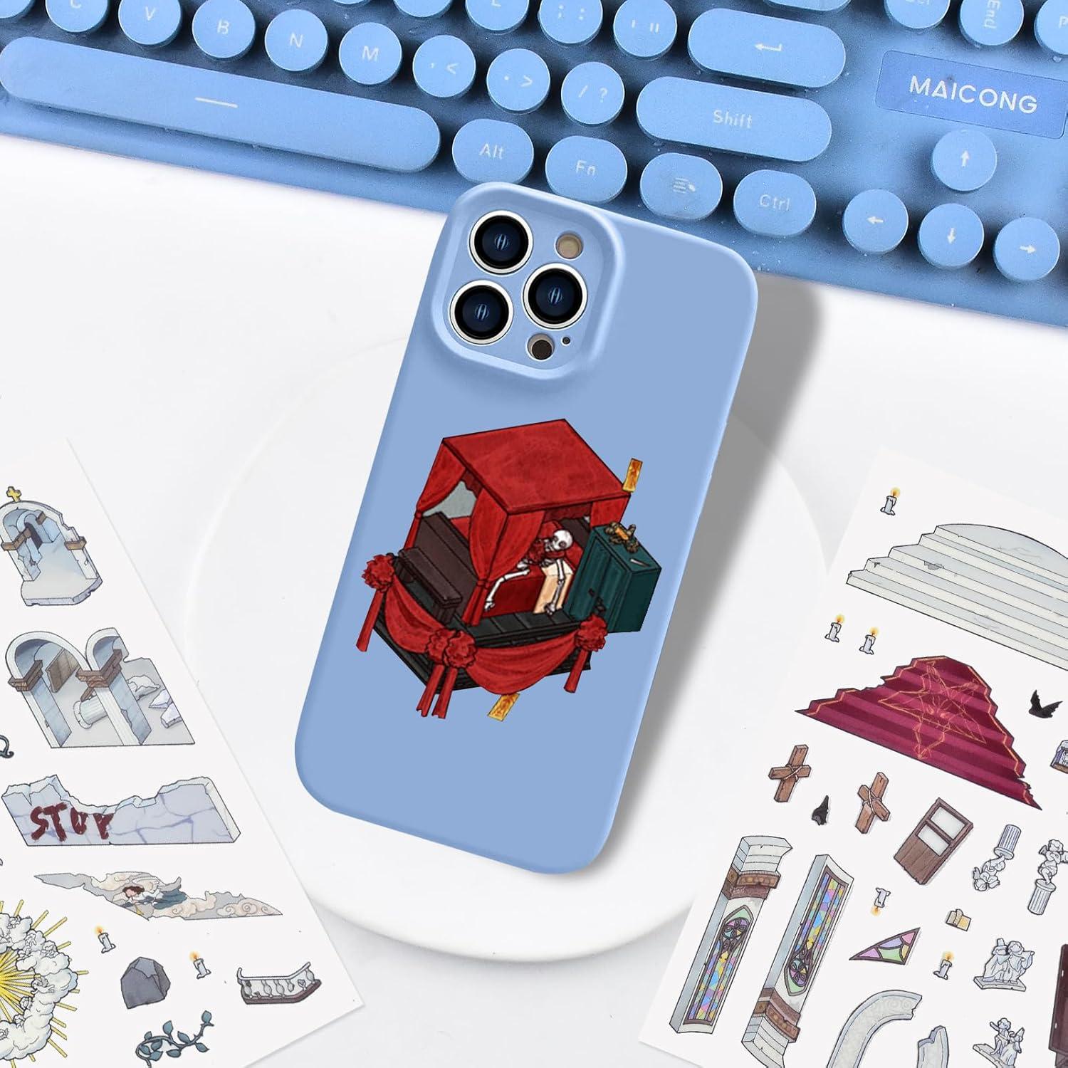 8 Juegos de Pegatinas 3D DIY HOMICO para Crear Escenas Miniatura