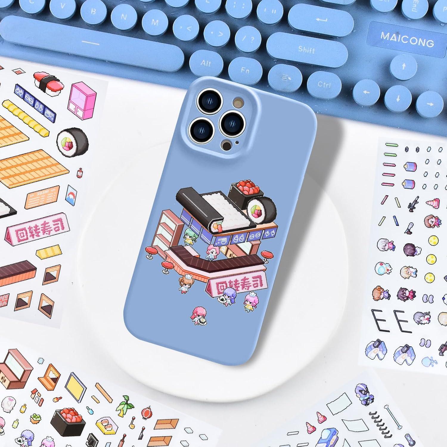 Set de Etiquetas 3D Miniatura HOMICO - Restaurante y Espacial