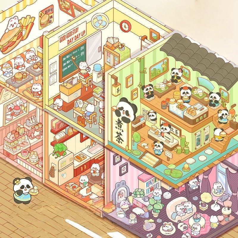 Pegatinas 3D DIY Affoto - 8 Conjuntos para Manualidades