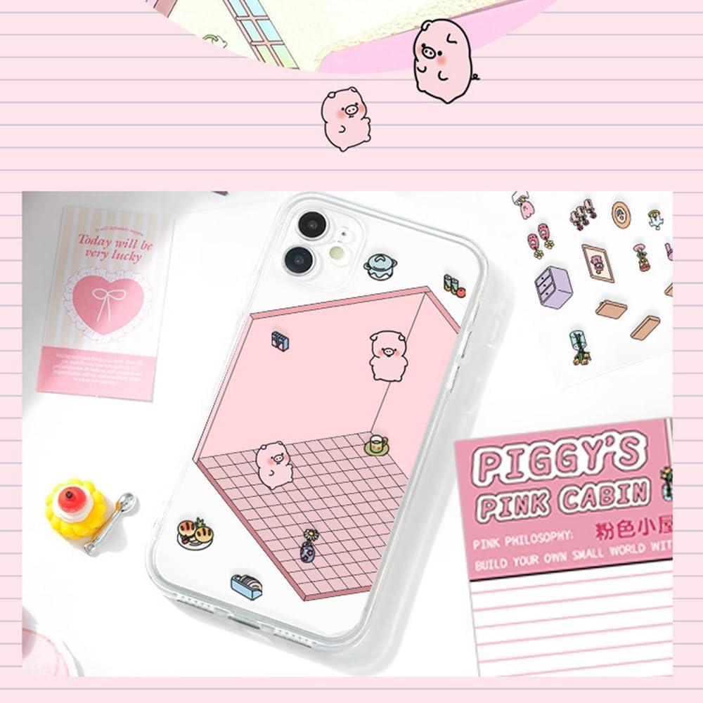 8 Stickers 3D Limvoo para Decorar - Creativos y Reutilizables