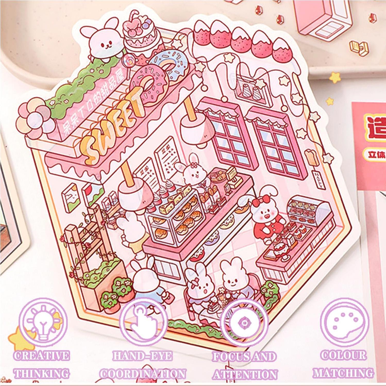 Set de Pegatinas 3D DIY DORIDUKA - Mini Tienda Creativa