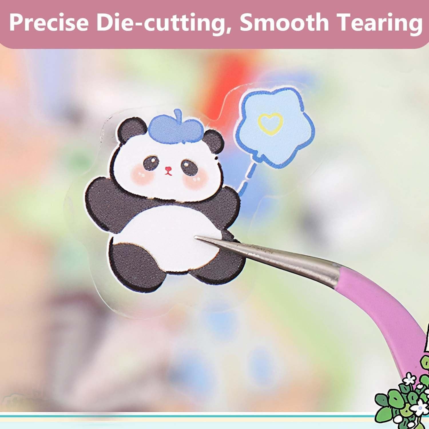 Conjunto de Pegatinas 3D MVRPOWER - 6 Escenas Reutilizables