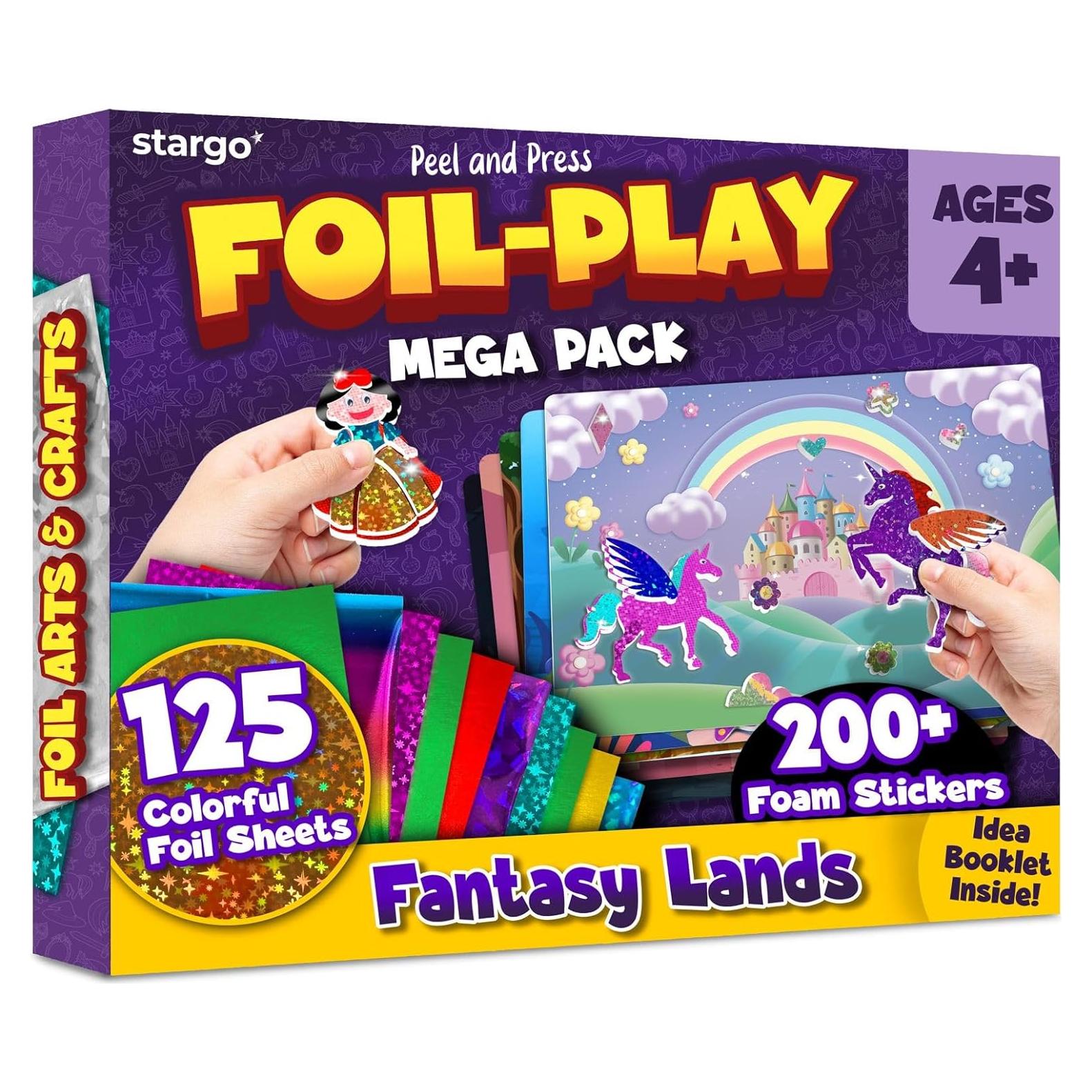 Kit de Arte Creativo Stargo Foil 3D para Niños 4-9 Años