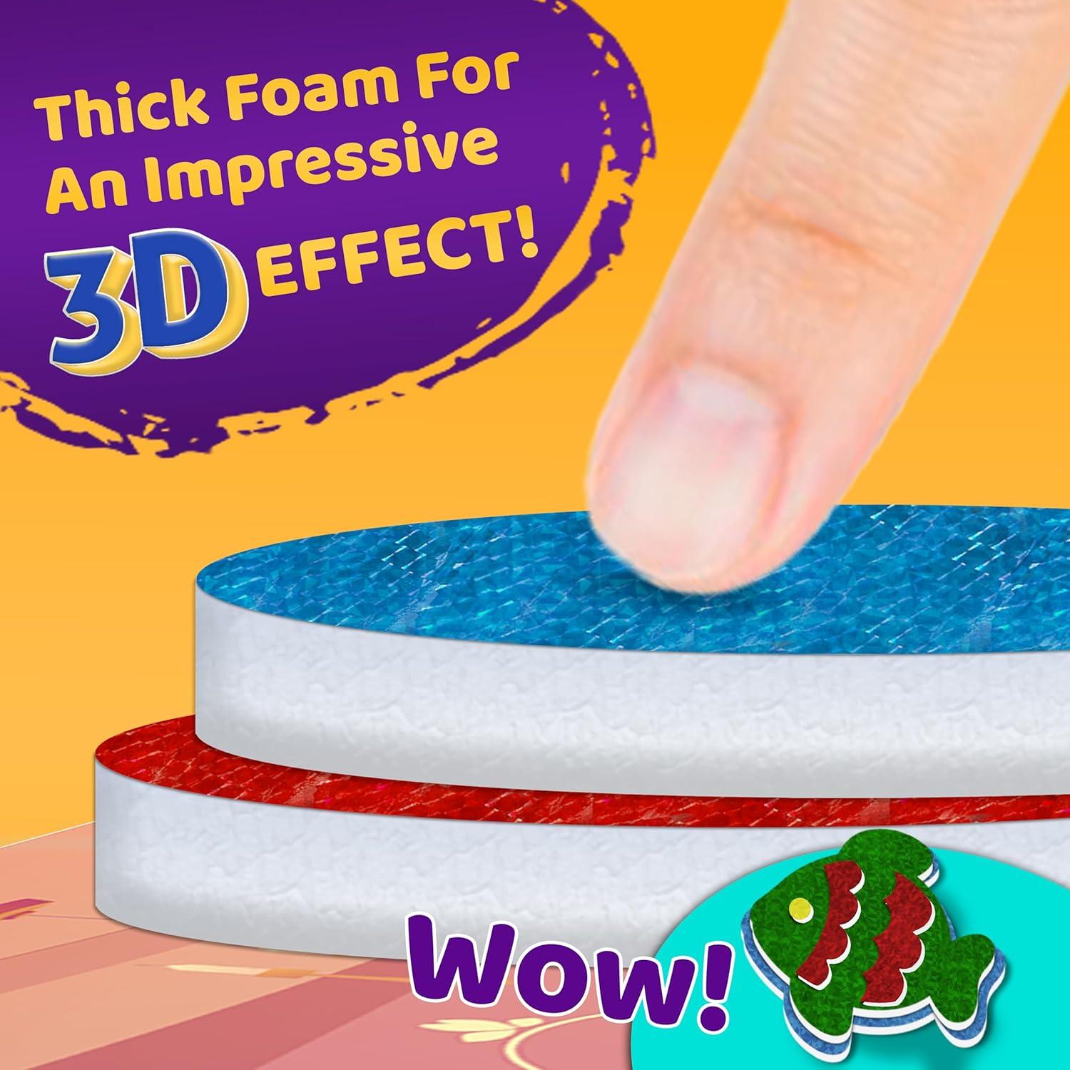 Kit de Arte Creativo Stargo Foil 3D para Niños 4-9 Años