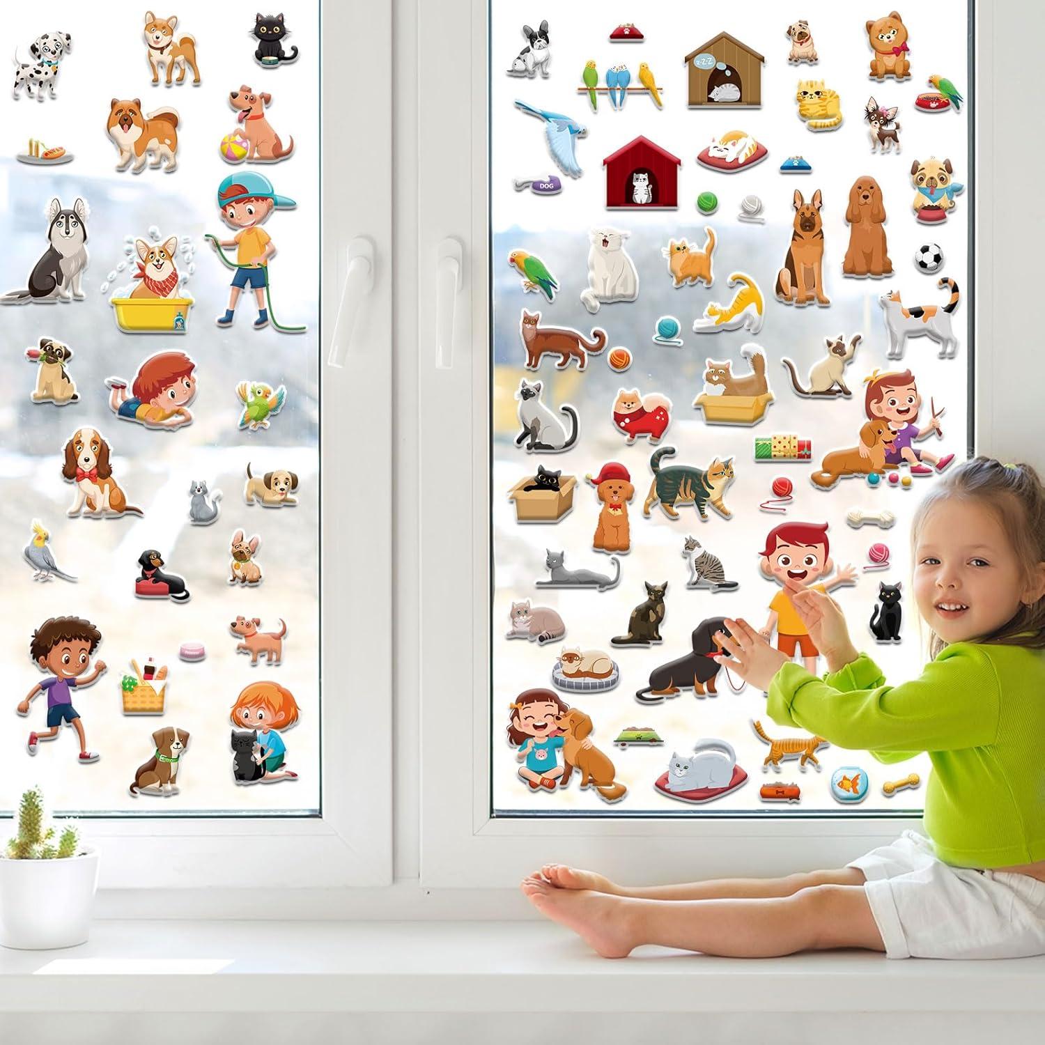 Libro de Actividades 3D ZOIIWA - Stickers Reutilizables de Perros