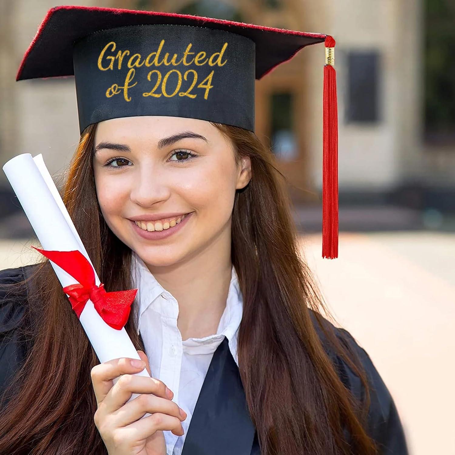 1245 Etiquetas de Letras Doradas Huimdery Autoadhesivas 1"