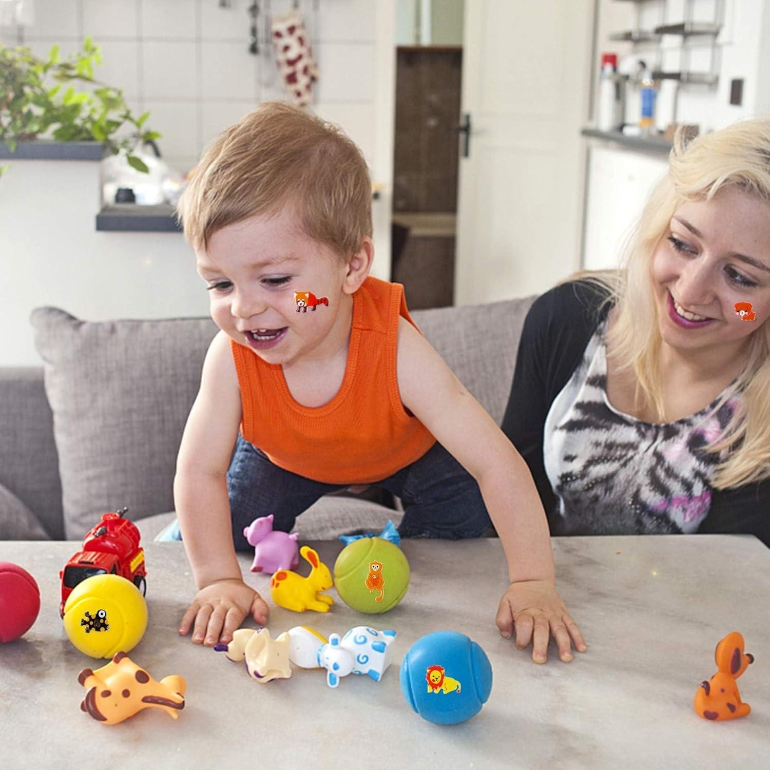 Pegatinas 3D Animales UPINS - 200 Piezas Multicolor