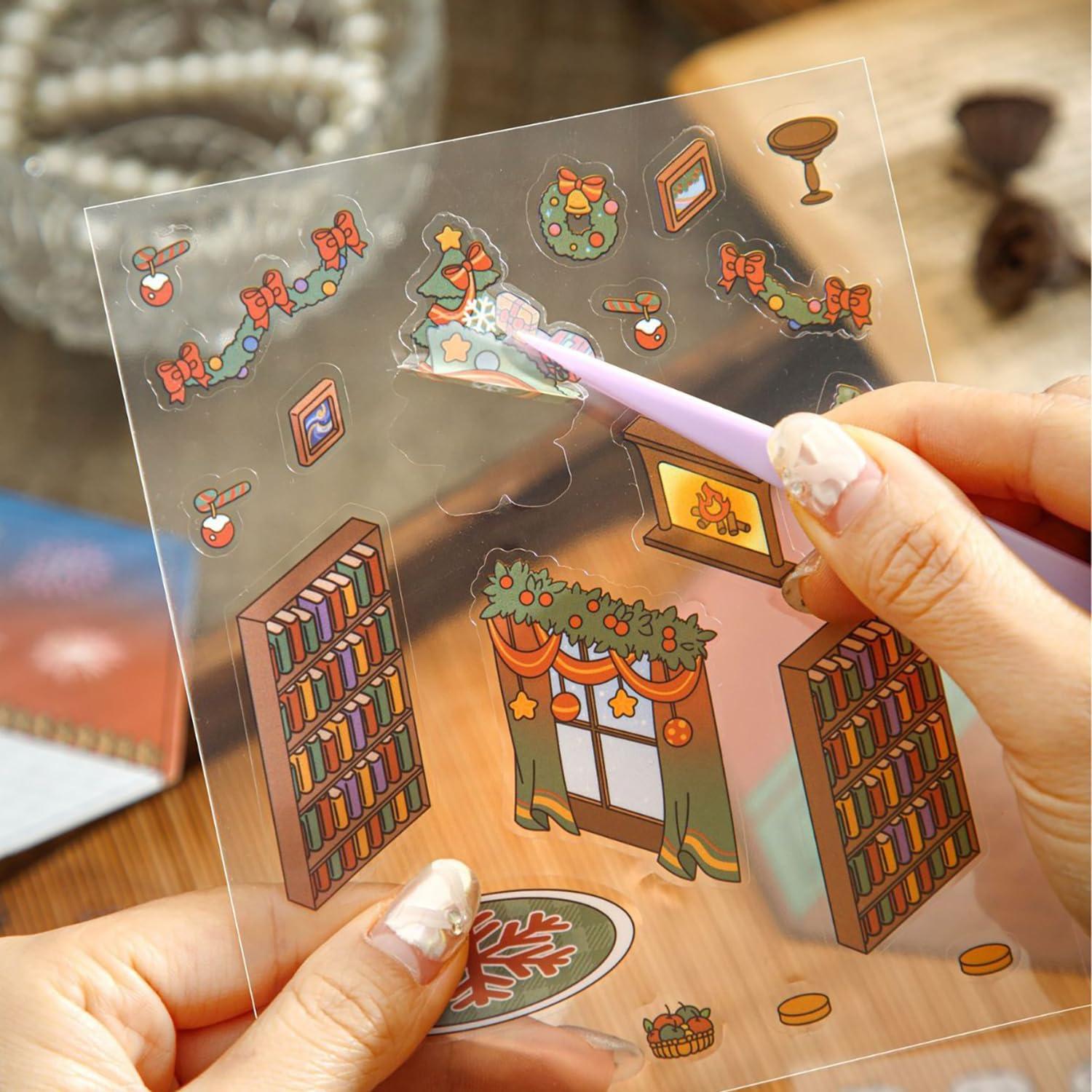 Pegatinas 3D DIY Genérico - Alivio del Estrés, 25 Piezas