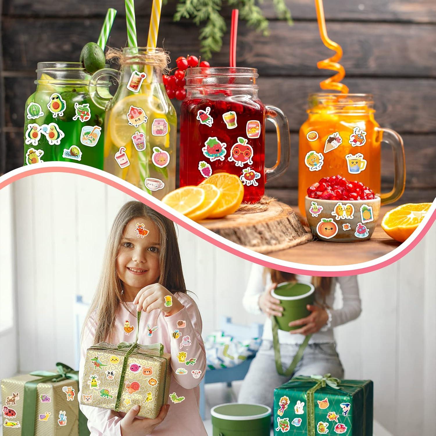 3000+ Pegatinas Lindas para Niños HomSeon - Animales, Coches, Comida