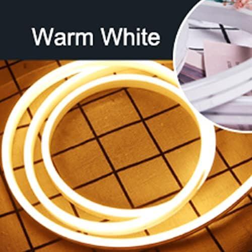 Tira de luz LED de neón Vasten 5m 12V blanca cálida 3000K