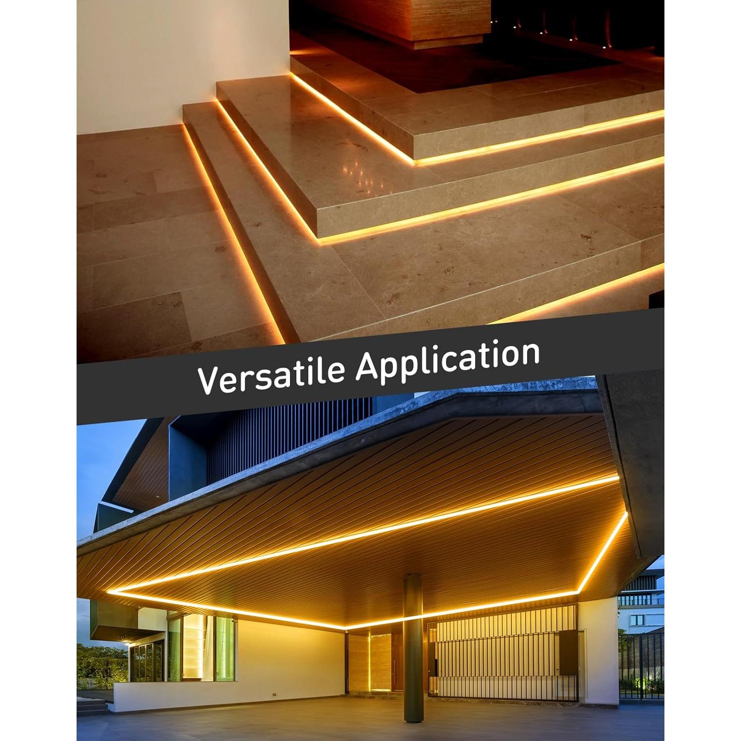 Luces de Cuerda LED Shine Decor 10m Blanco Cálido IP65