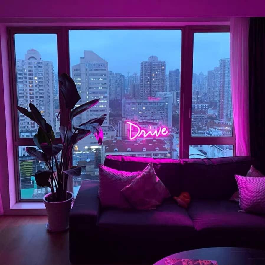 Tira LED de neón rosa 5M EverBright 600 LEDs IP67