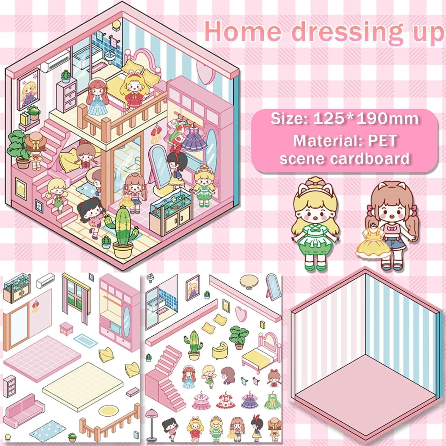 Set de Stickers 3D DIY AUKIOOA - 5 Temas Creativos