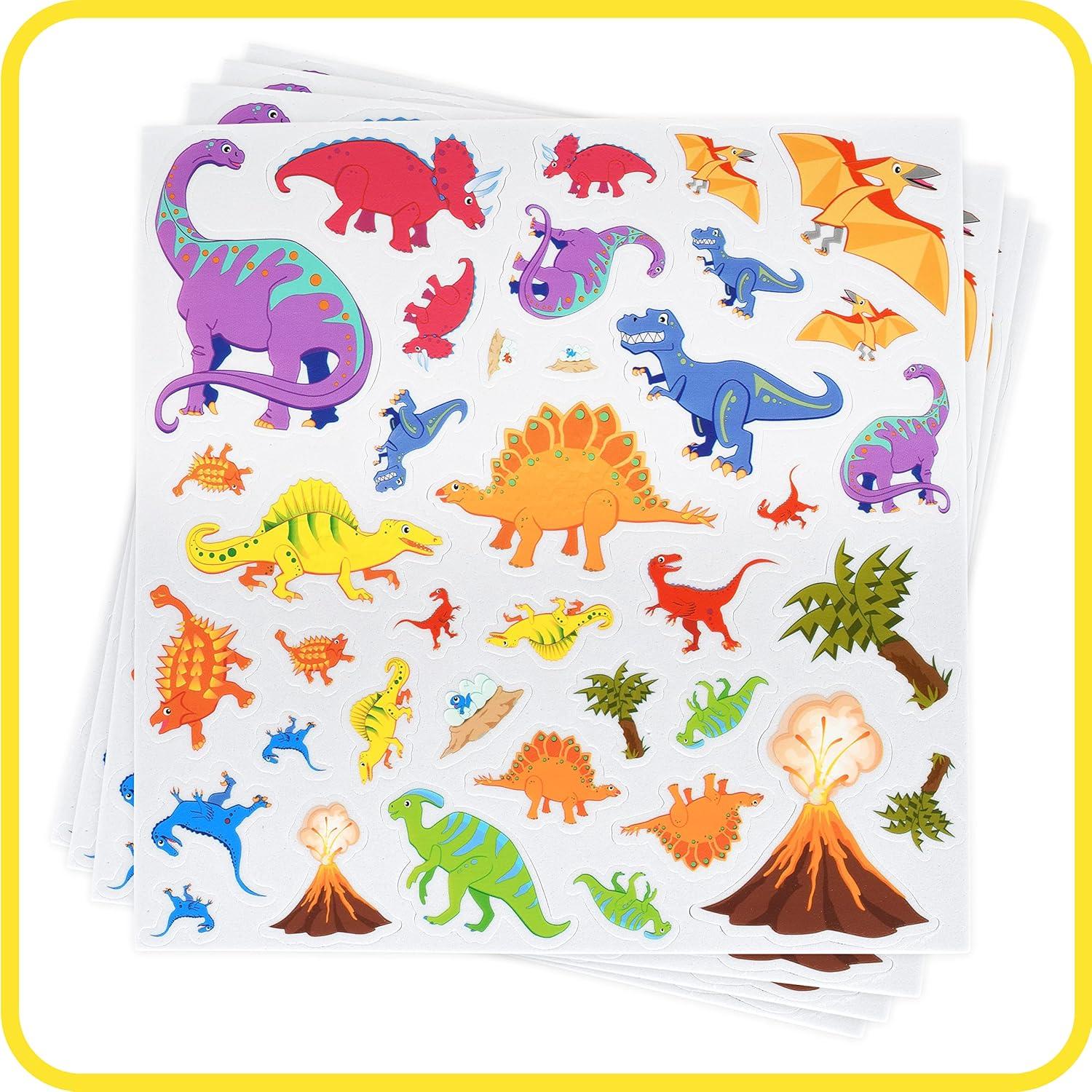 Pegatinas de Espuma Dinosaurios Learning Advantage - 152 Pzas