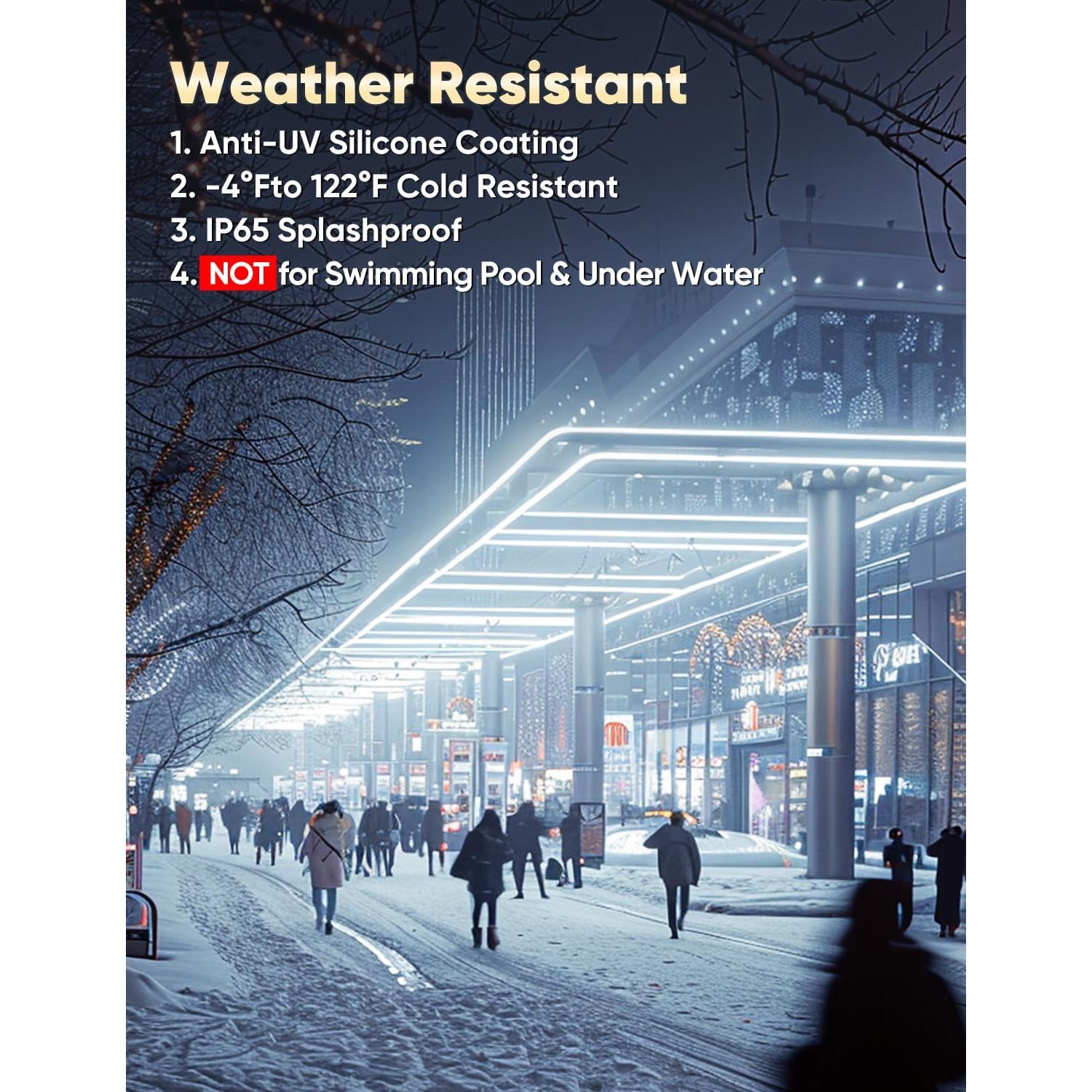 Tira de Luz LED COB 5m HelioRibbon 6000K Blanco Frío Impermeable