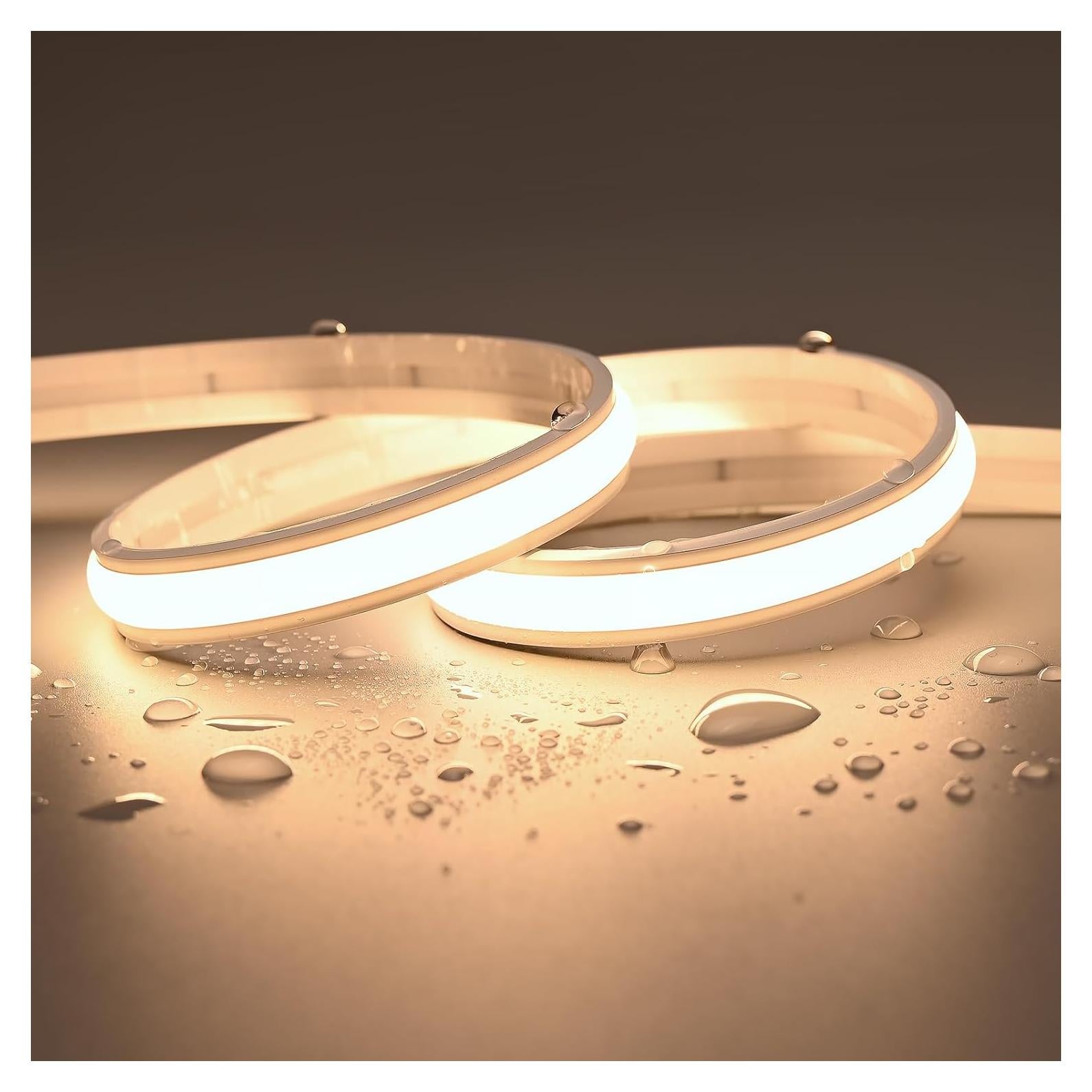 Tira LED de neón JOYLIT 24V 5M 240LEDs/M 3000K Blanco cálido