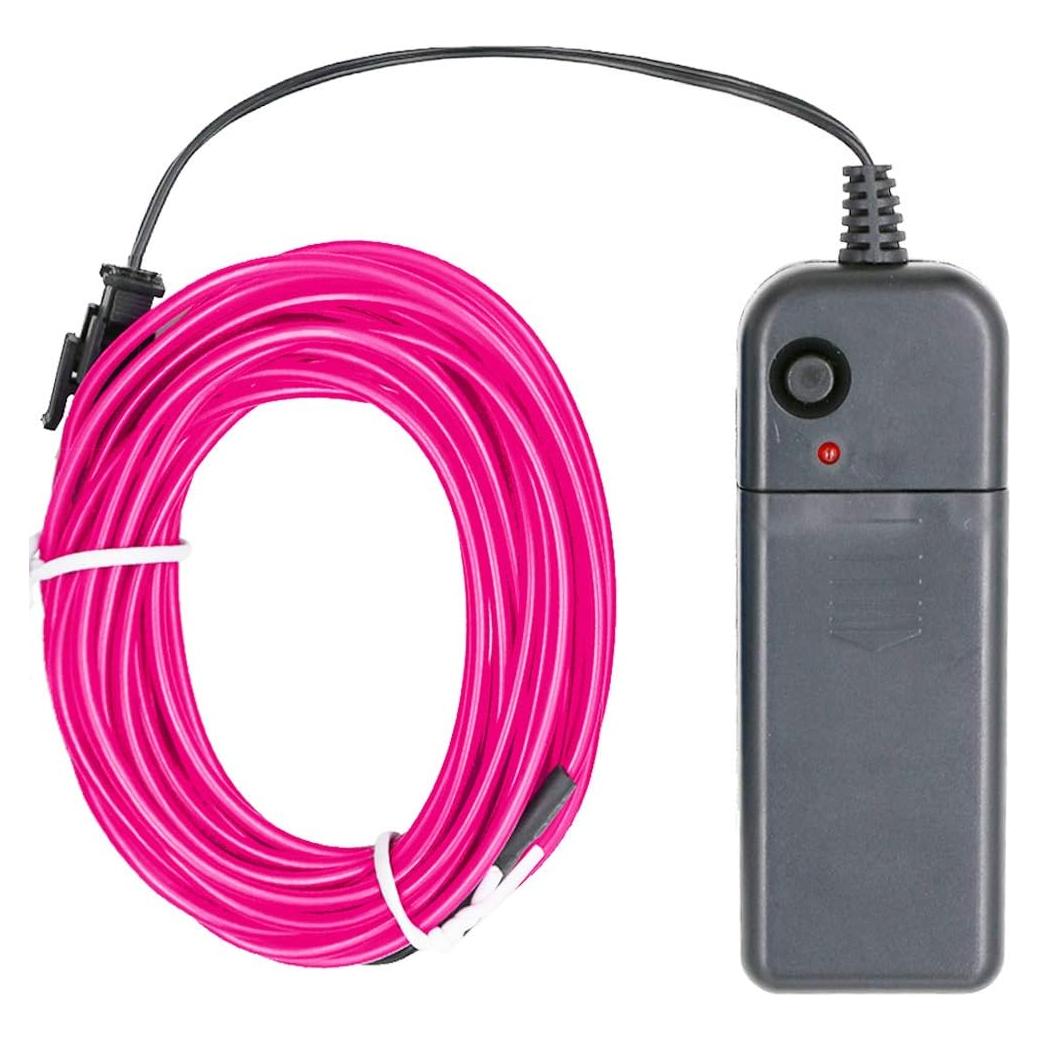 Luz de Neón LED 5m Searik Rosa Caliente con Controlador