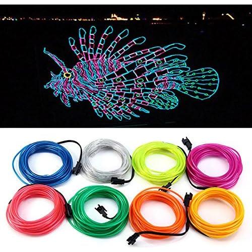 Luz de Neón LED 5m Searik Rosa Caliente con Controlador