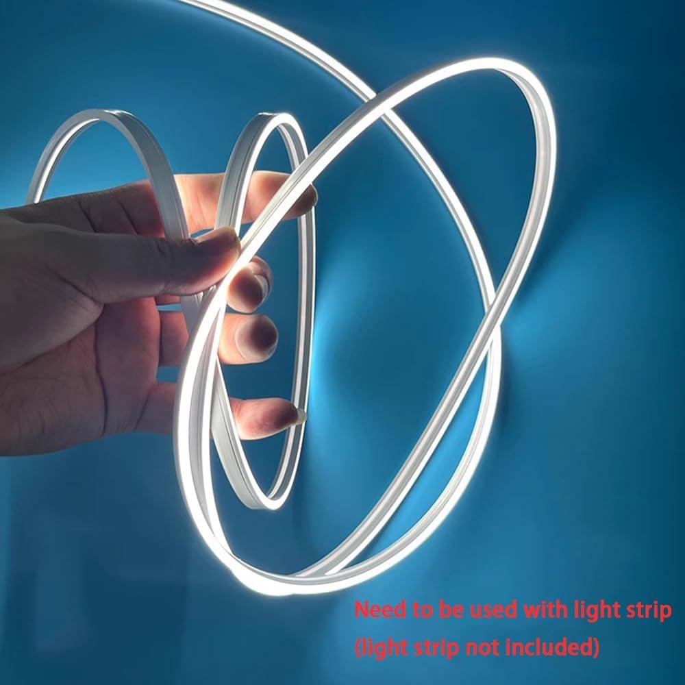 Canal Difusor LED de Silicona DGLILUAN 5m Impermeable 10x10mm