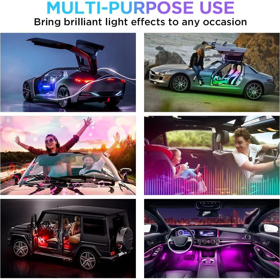 Luces LED de Interior Xprite Dreamcolor con Control Remoto y APP