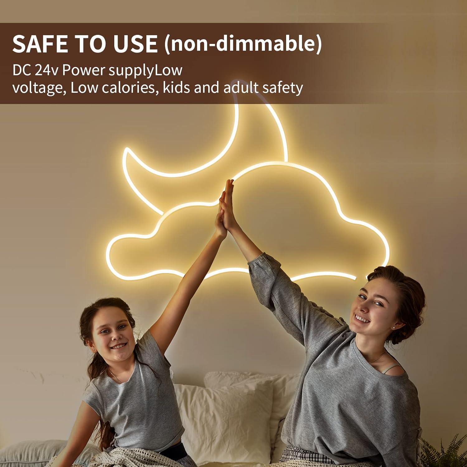 Cinta LED Neon 5M IKERY IP67 Flexible para Decoración