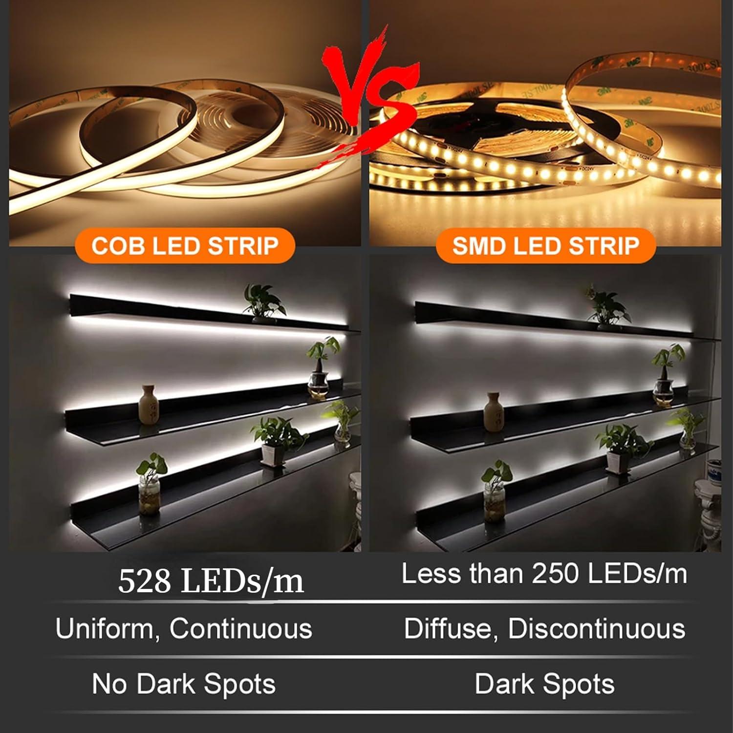 Tira de luz LED neón MALIIGAZA 5m 4000K IP68 cortable