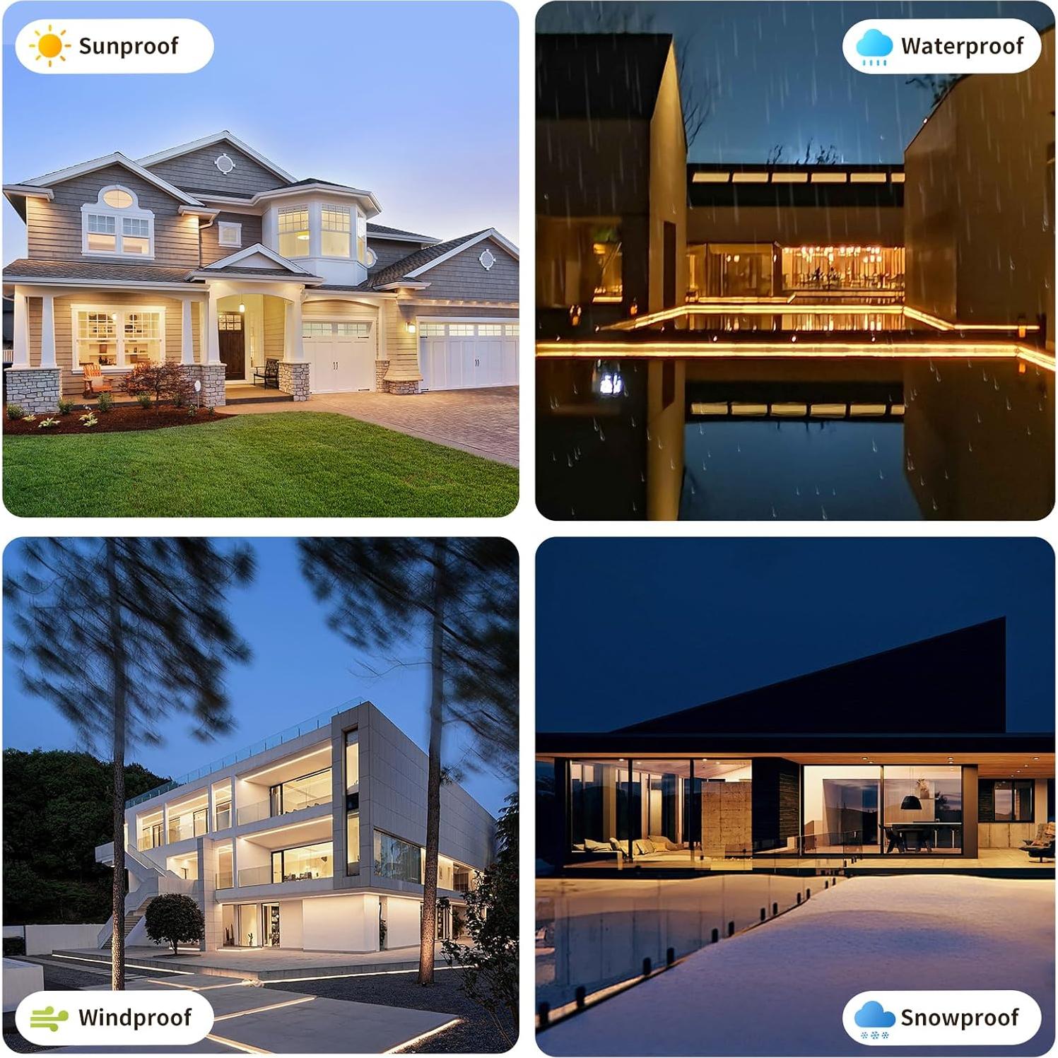 Tira de luz LED neón MALIIGAZA 5m 4000K IP68 cortable