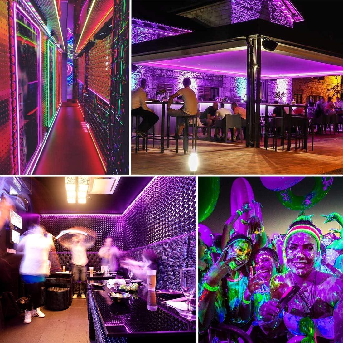 Tira de Luz Negra LED 12V 12m 720 LEDs Flexible YYT