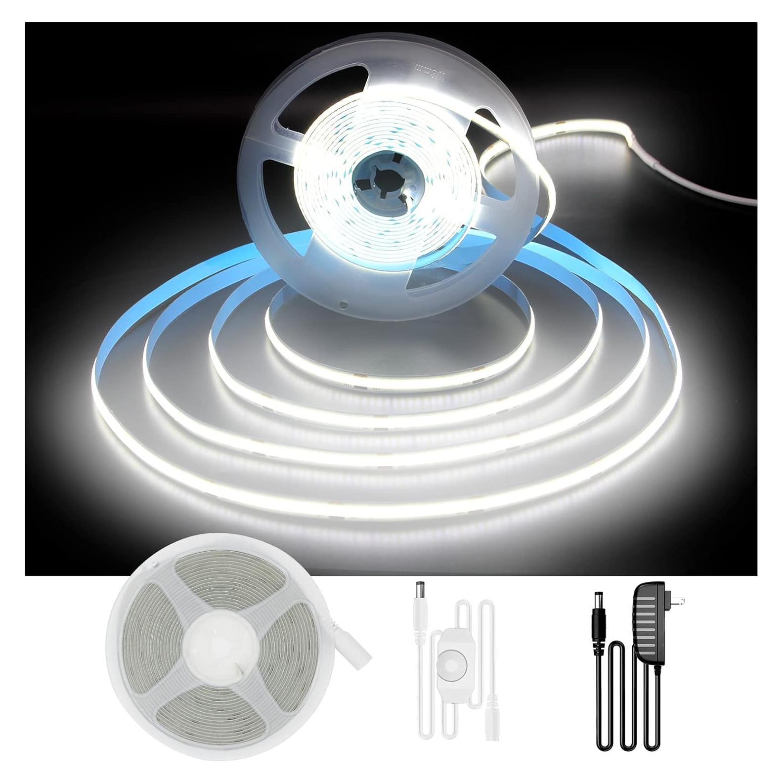 Tira LED COB 5m Daybetter 6500K Regulable Luz Diurna