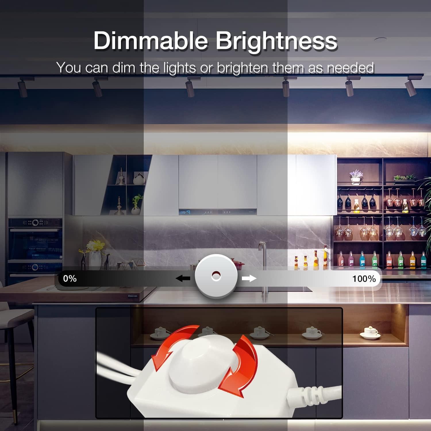 Tira LED COB 5m Daybetter 6500K Regulable Luz Diurna