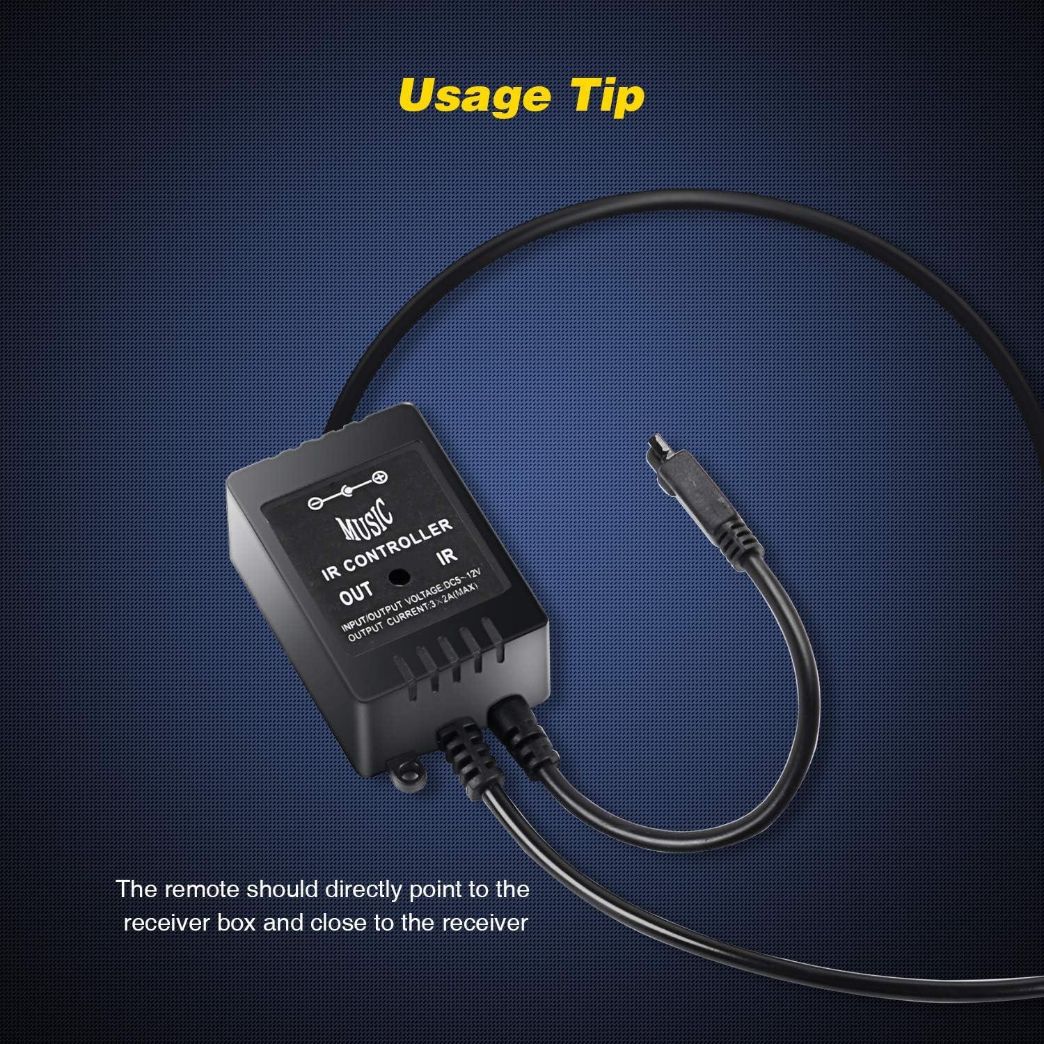 Luces LED Interiores Nilight TR-06 RGB 48 LED Control Remoto