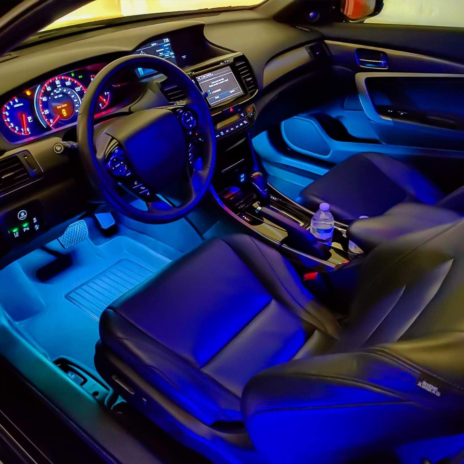 Luces LED Interiores Nilight TR-06 RGB 48 LED Control Remoto