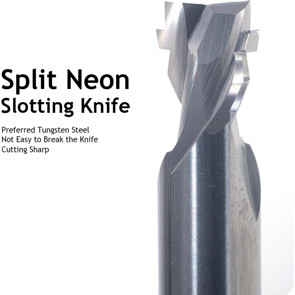 Bits de Router CNC Hozly 6mm/8mm Carburo de Tungsteno