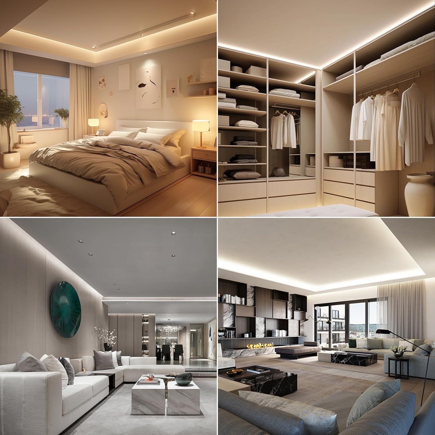 Tira de luz LED COB MALIGAZA 5m 12V 6000K 400 LEDs/m