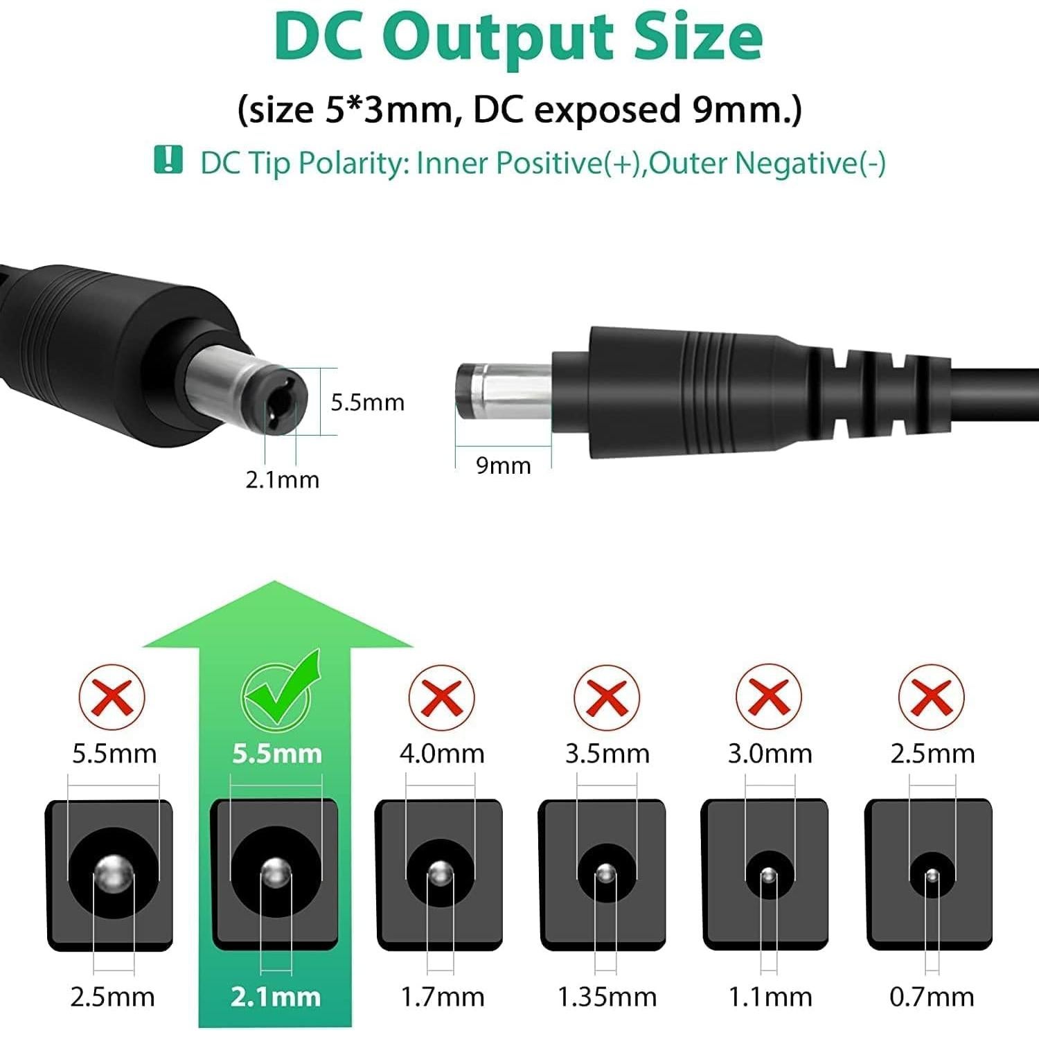 Fuente de Poder 12V 5A Lamomo Adaptador para Tira LED SADY