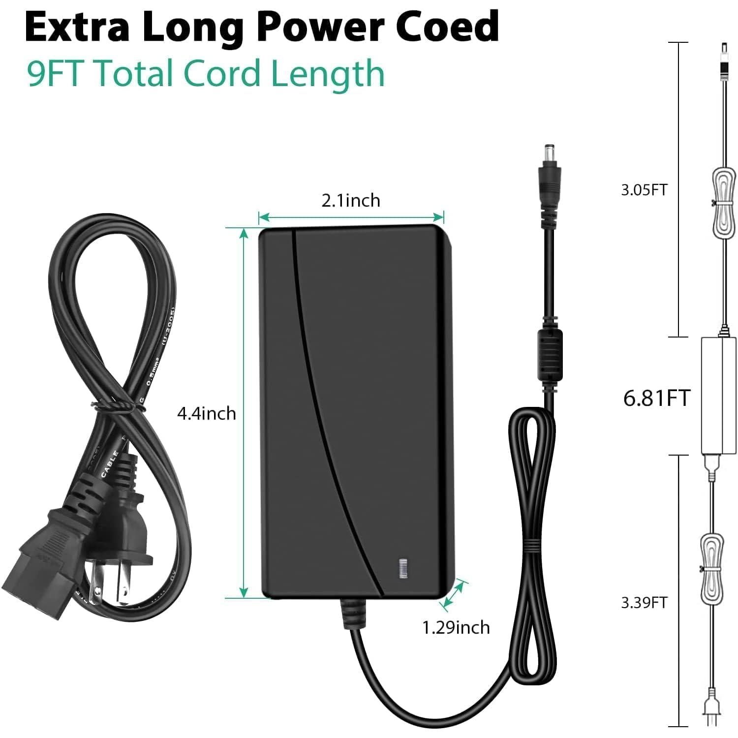 Fuente de Poder 12V 5A Lamomo Adaptador para Tira LED SADY