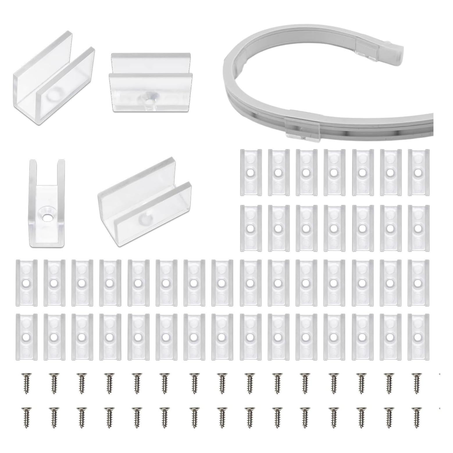 Soportes de Montaje para Luces de Neón Lucienstar 100PCS