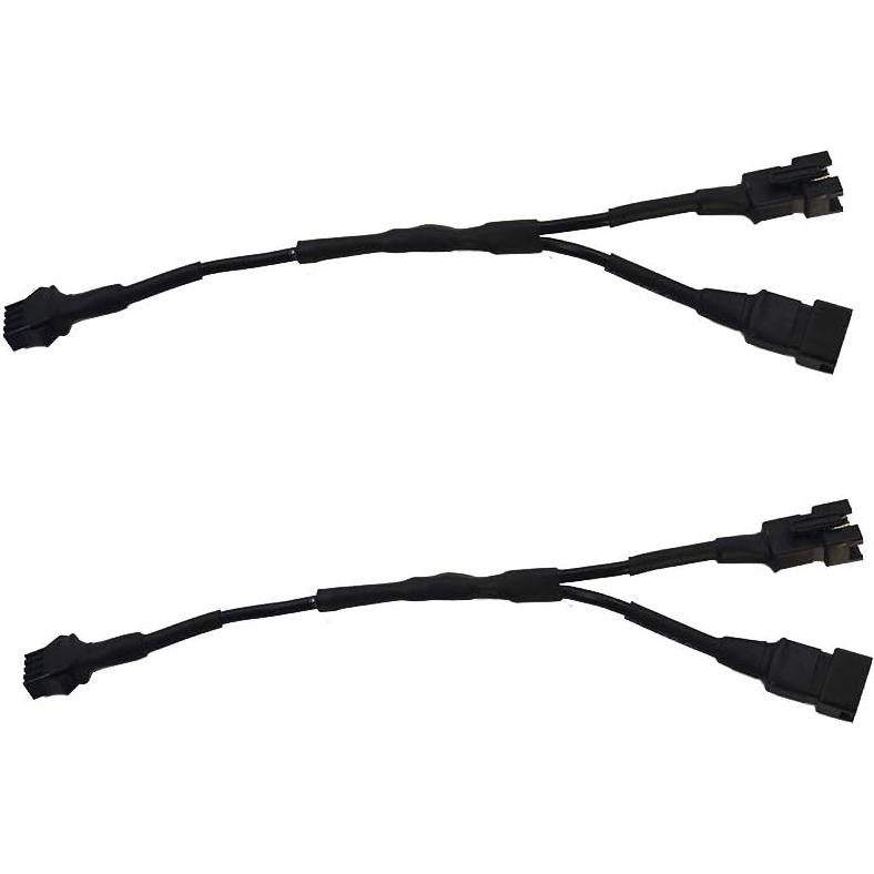 Divisor Y 1 Femenino a 2 Masculino Kingshowstar para LED RGB