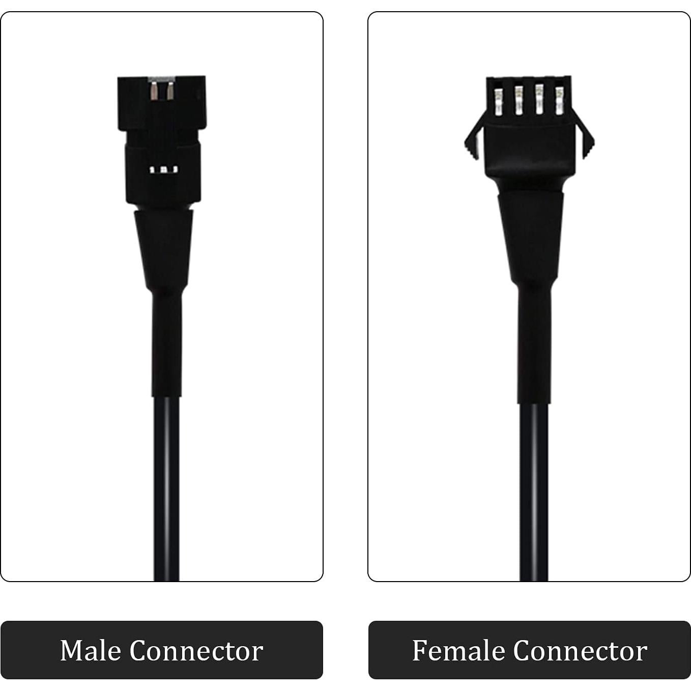 Divisor Y 1 Femenino a 2 Masculino Kingshowstar para LED RGB