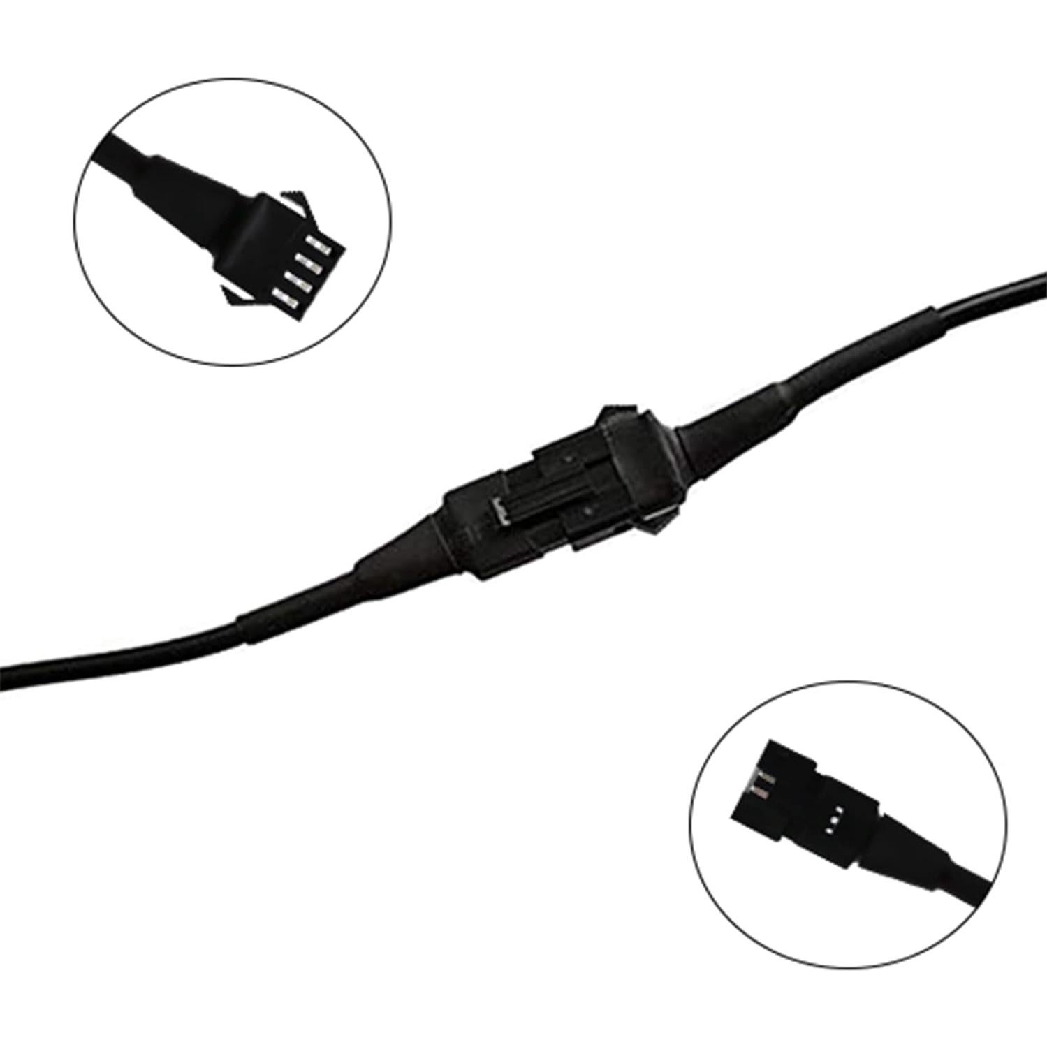 Divisor Y 1 Femenino a 2 Masculino Kingshowstar para LED RGB